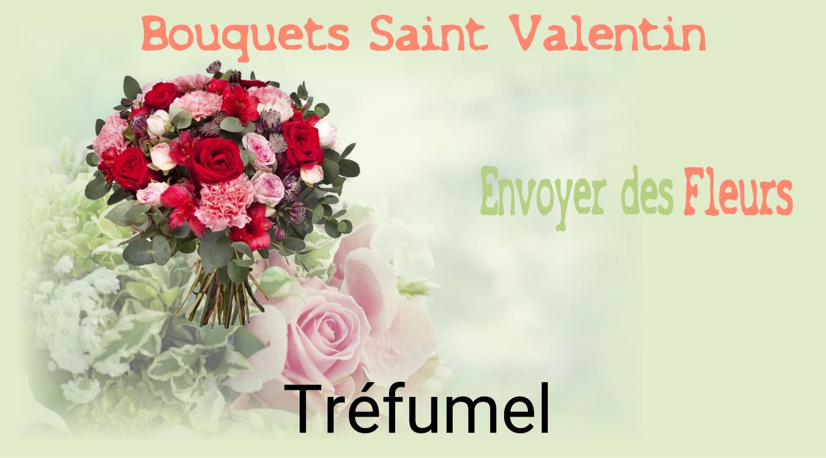 Roses de Saint-Valentin livrées à Tréfumel